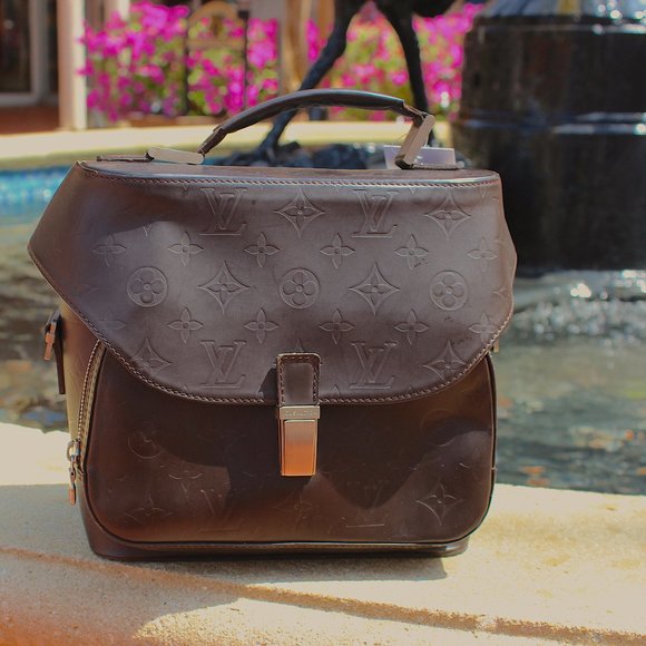 Louis Vuitton Terre Vernis Matte Leather Bag - Picture 1 of 16